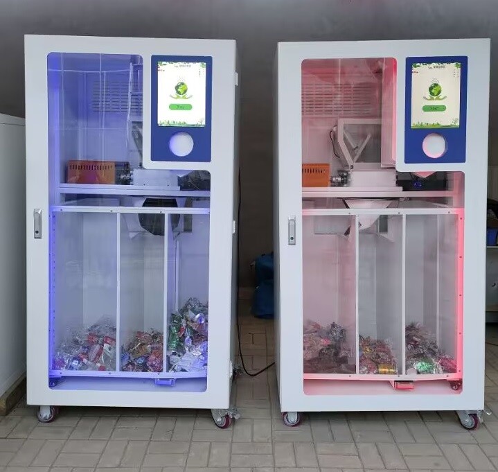 Aktueller Firmenfall über Blechdose, die Automaten aufbereitet