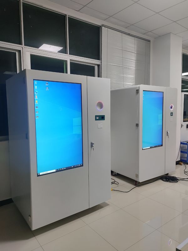 Customized Wrapping Withdraw E-wallet Reverse Vending Machine Recycling PET and LDPE with crusher
